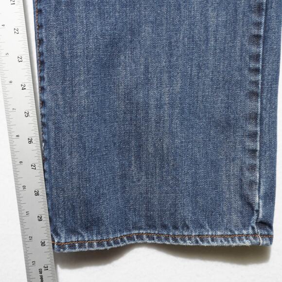 Lucky Brand 181 Relaxed Straight Jeans Men's 36 Blue Denim Classic Fit - Picture 7 of 16